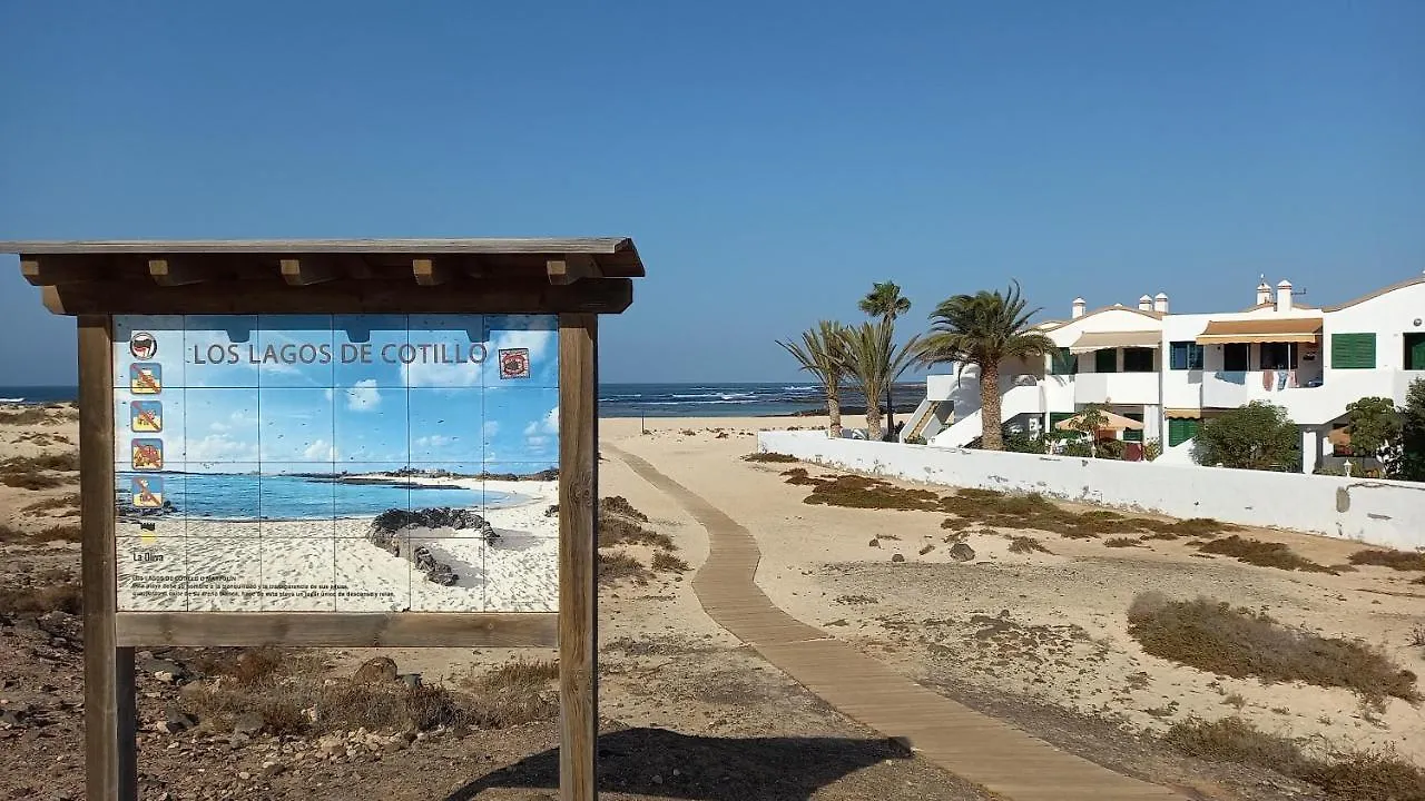 El Sueno - Appartamento Fronte Spiaggia Vista Mare Cotillo İspanya